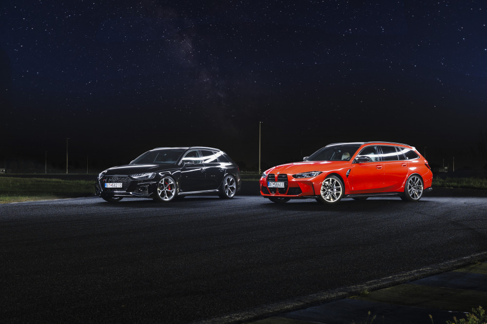 Audi RS 4 Avant vs BMW M3 Touring